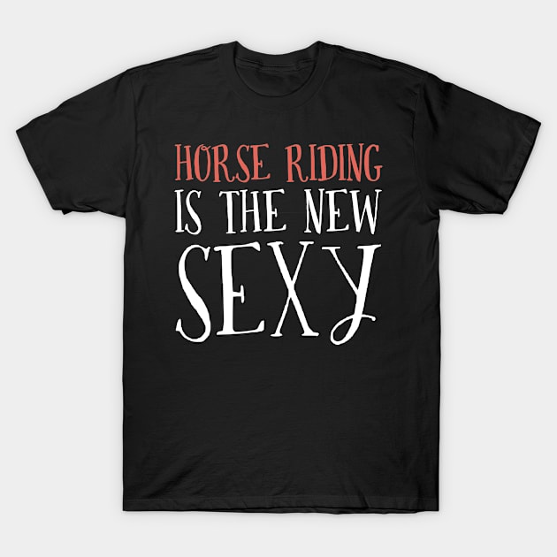 Gifts For Horse riding Lovers T-Shirt by divawaddle